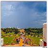 Entrance road from Lotus temple
