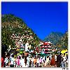 Kullu bus stand near Manali