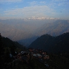 village and hills at Khajjiar