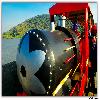 Elephanta Caves toy train engine 