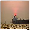 Sunset on retrun trip from Elephanta caves