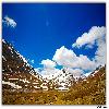 Distance view of Changla Pass