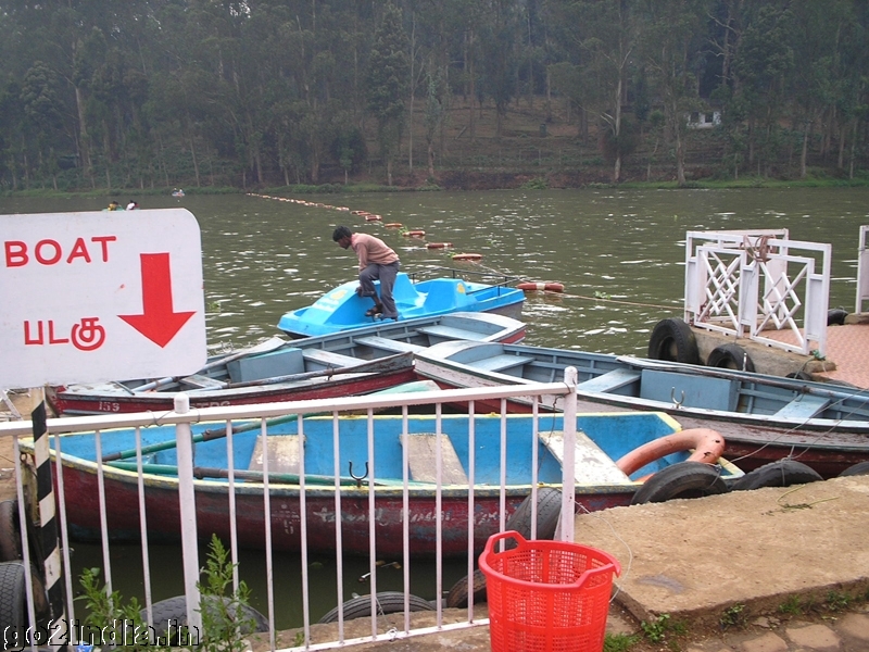 Ooty boat house lake