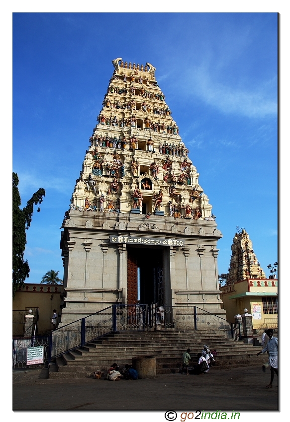 Malai mahadeshwara temple at MM hills in Chamarajnagar
