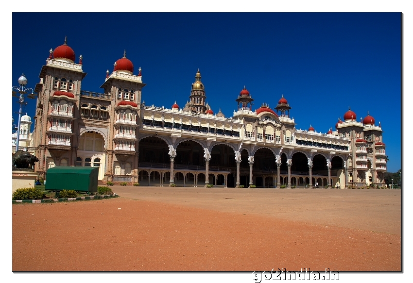 Mysore Palace outside view