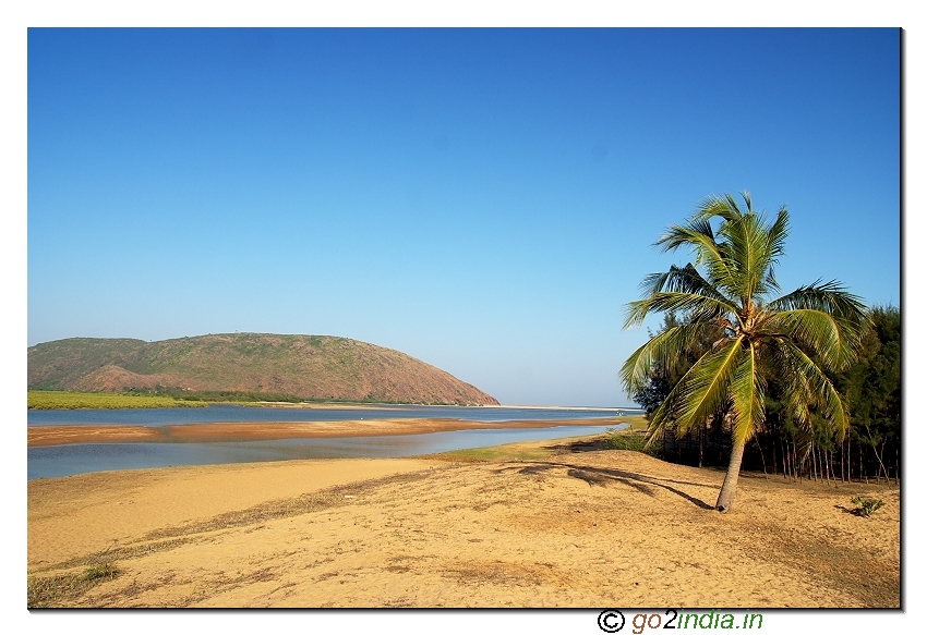 Sea at Bangarammapalam Beach