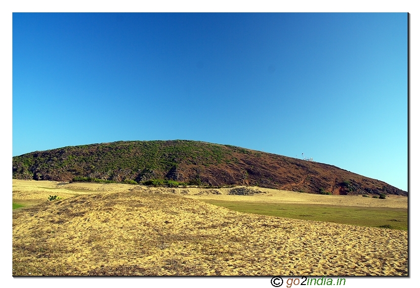 Bangarammapalam Beach sand