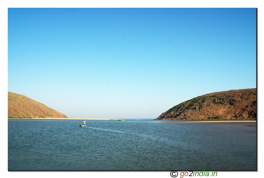Opening of channel at Bangarammapalam Beach