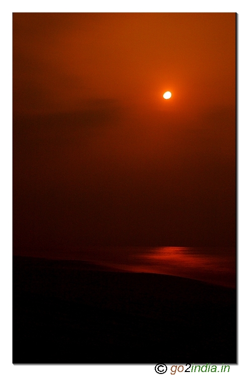 night scapes at sea