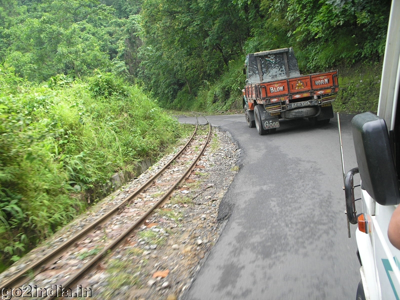 Road and Train tacks together
