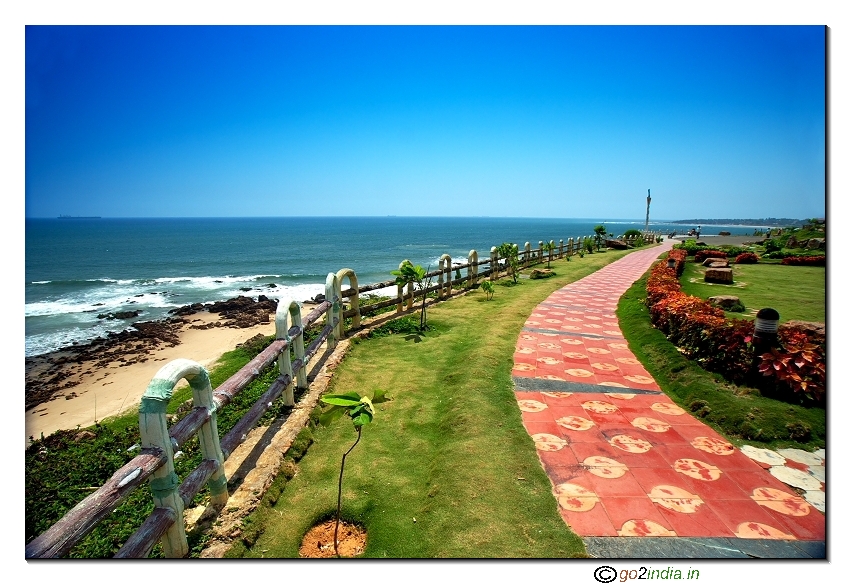 Park near Kailasagiri hill Vizag
