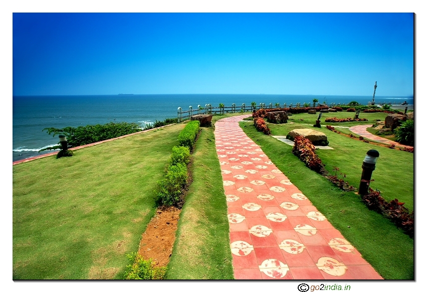 Park near Kailasagiri hill Vizag