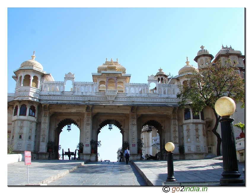 Entrance of the city palace