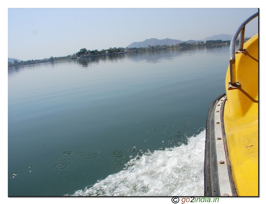 View from boat
