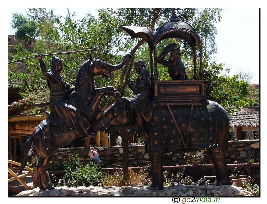 Rana Pratap attacked the elephant of Man Singh