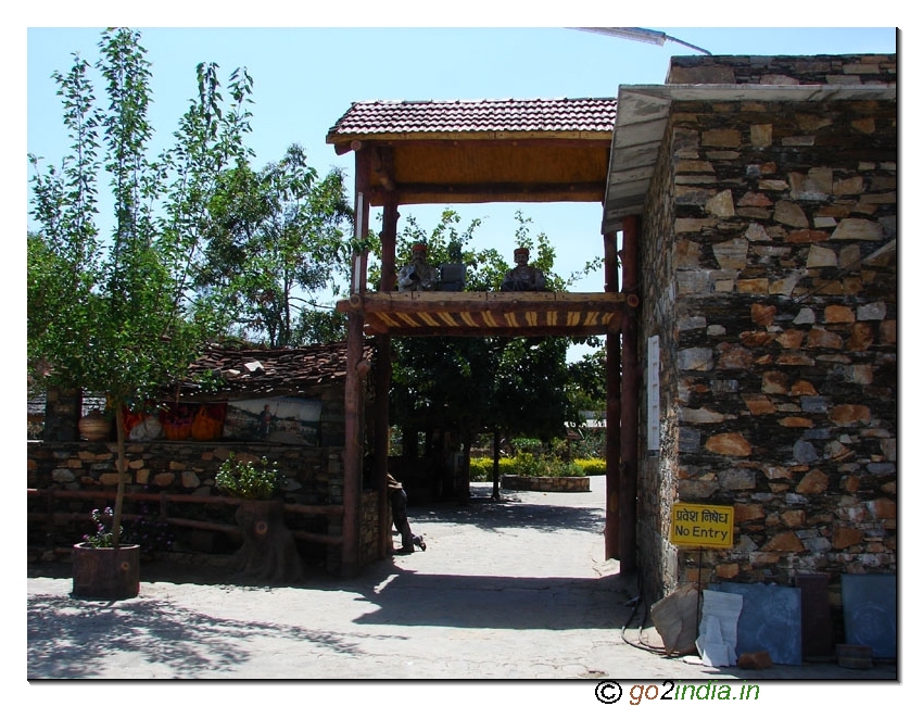 Exit side of Rana Pratap Museum