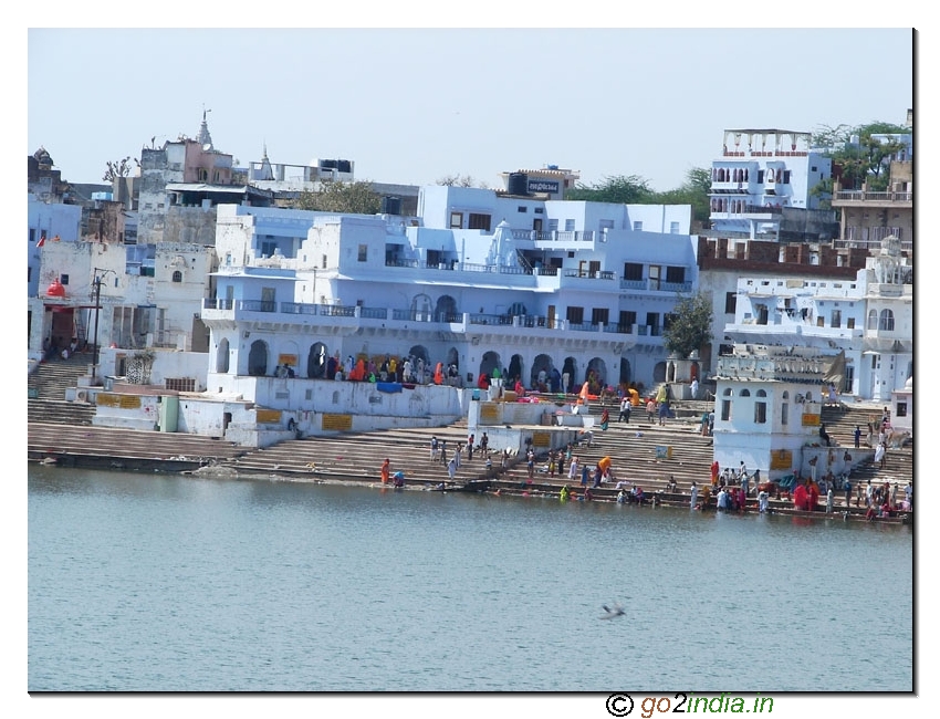 Pushkar Lake side