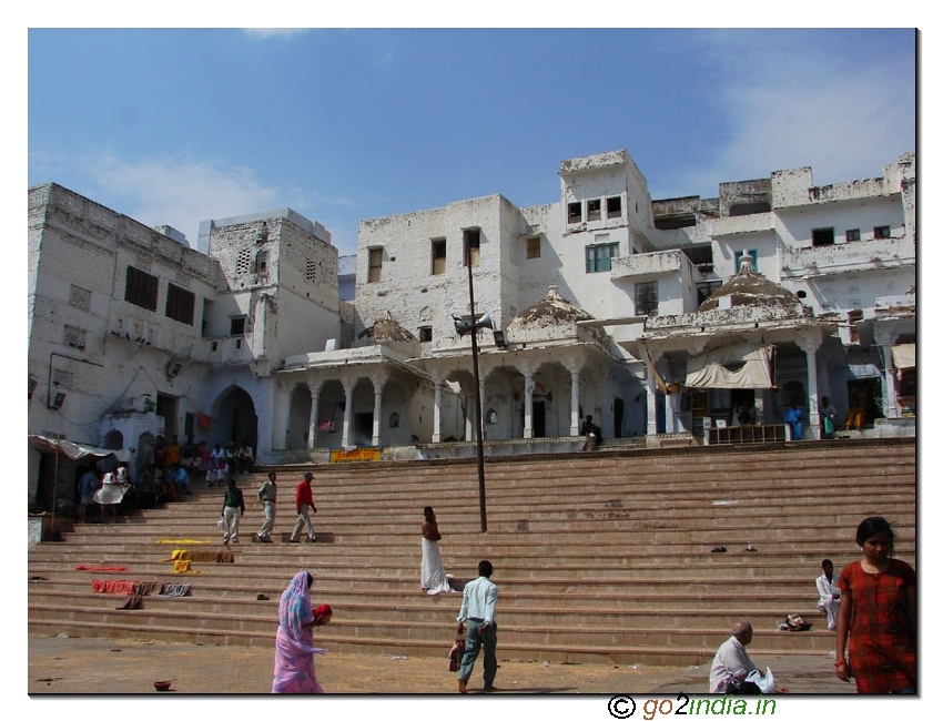 Side of the Pushkar Lake