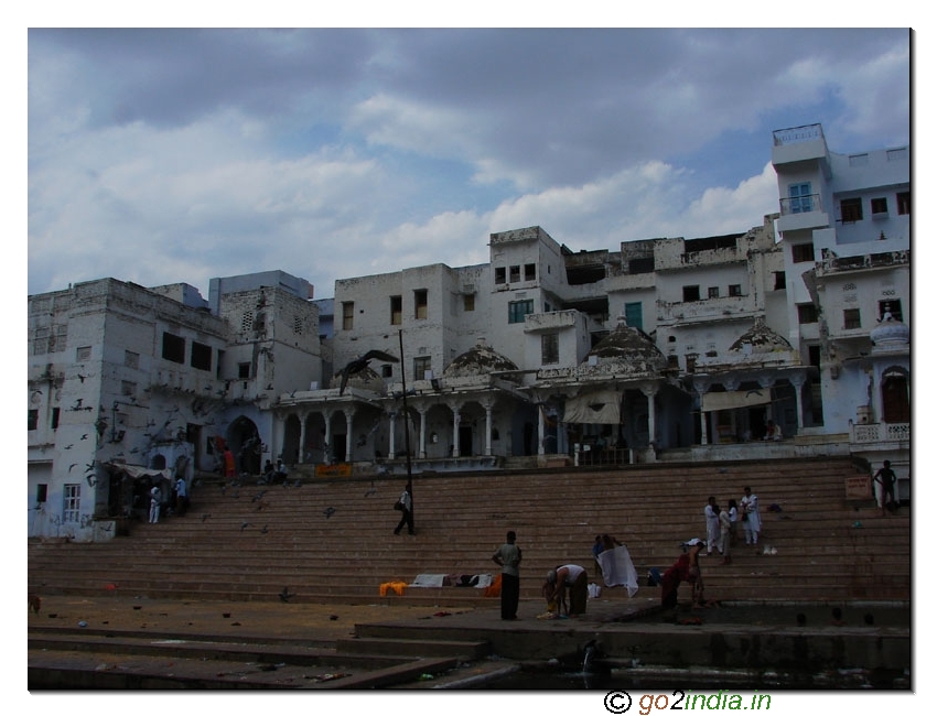 Sides of the Pushkar Lake