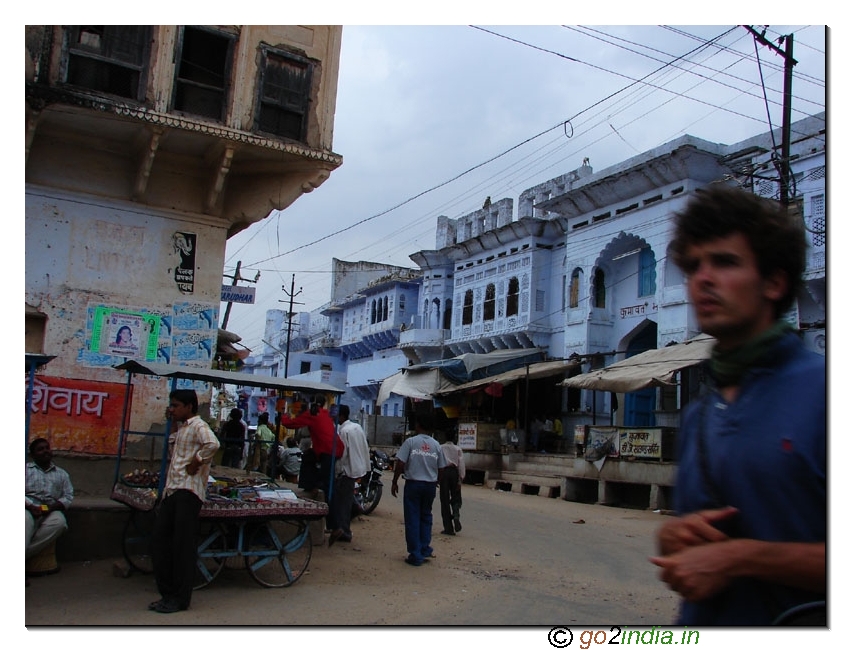 Streets at Pushkar