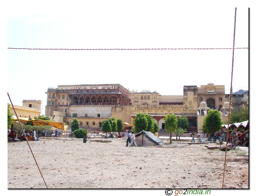 Inside Ambar Fort area 