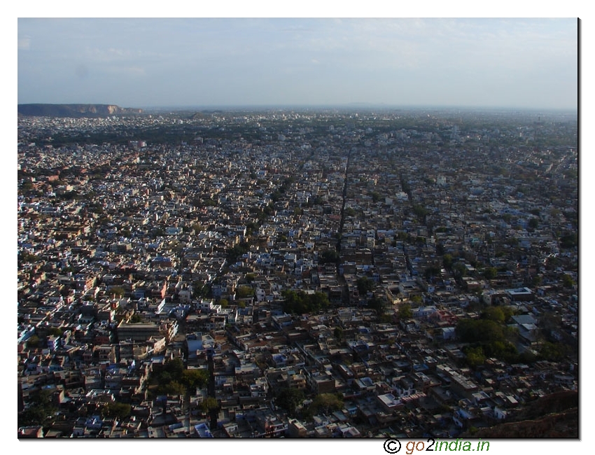 Jaipur City and  Nahargarh Fort