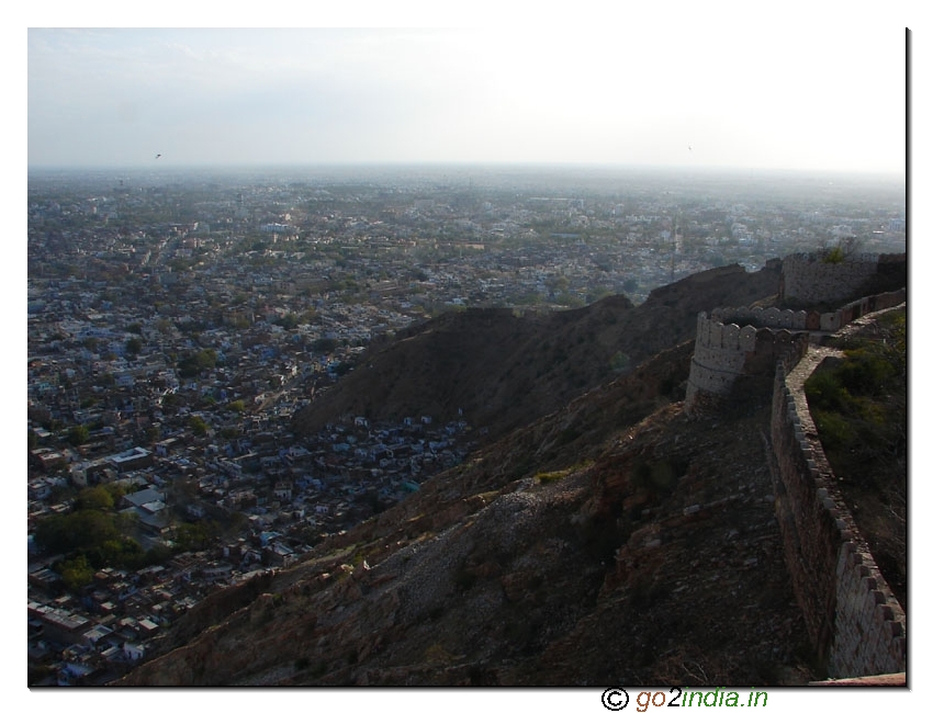 Jaipur City and  Nahargarh Fort