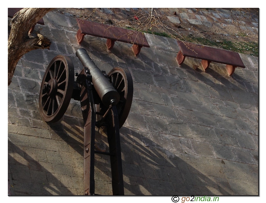 Cannon at Nahargarh Fort
