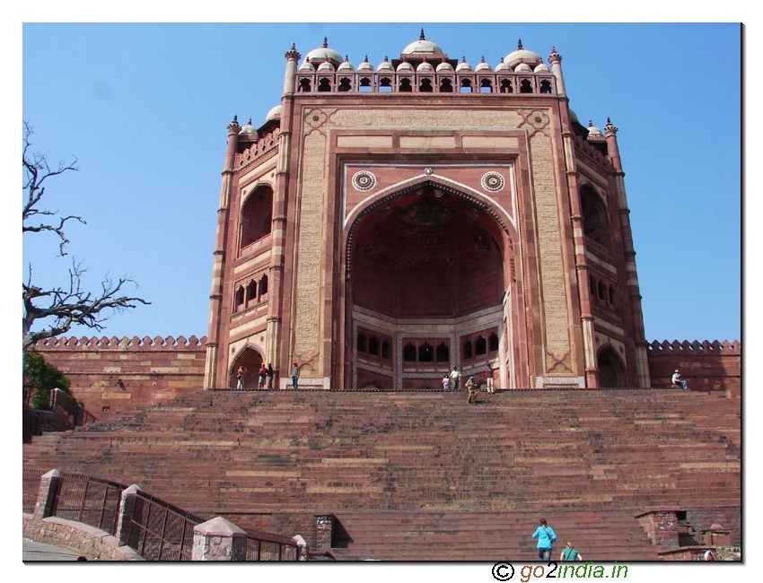 Buland Darwaza or victory gate at Fatehpur Sikri