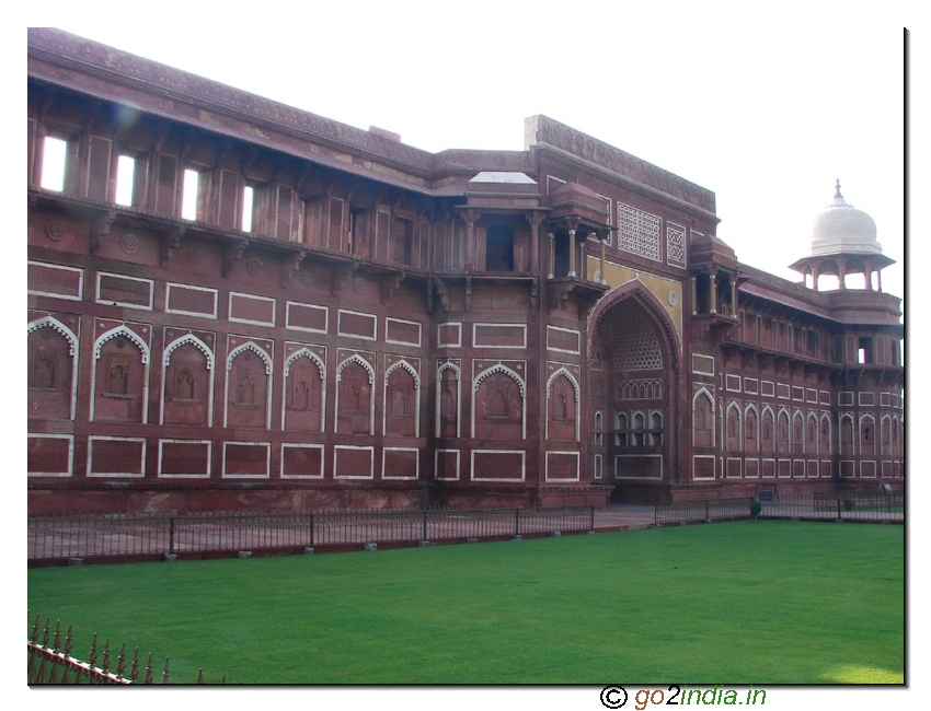 Jahangir's Palace Inside Agra Fort