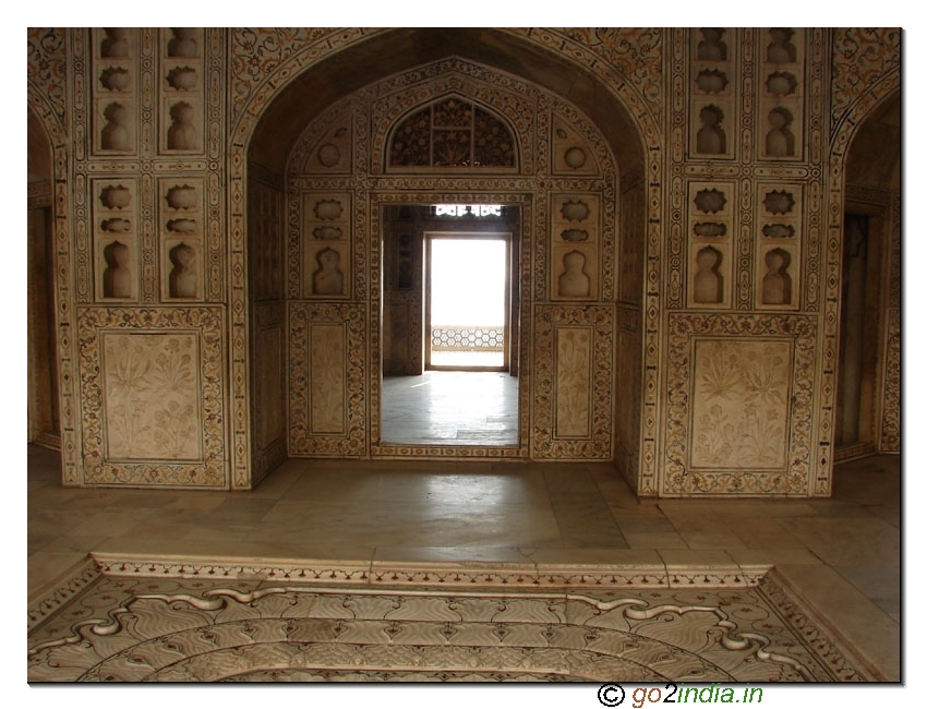 Inside Agra Fort