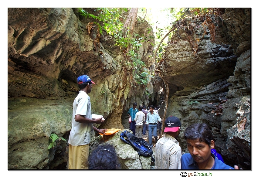 Limestone caves at Andman