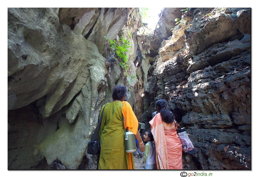 Limestone caves at Andman