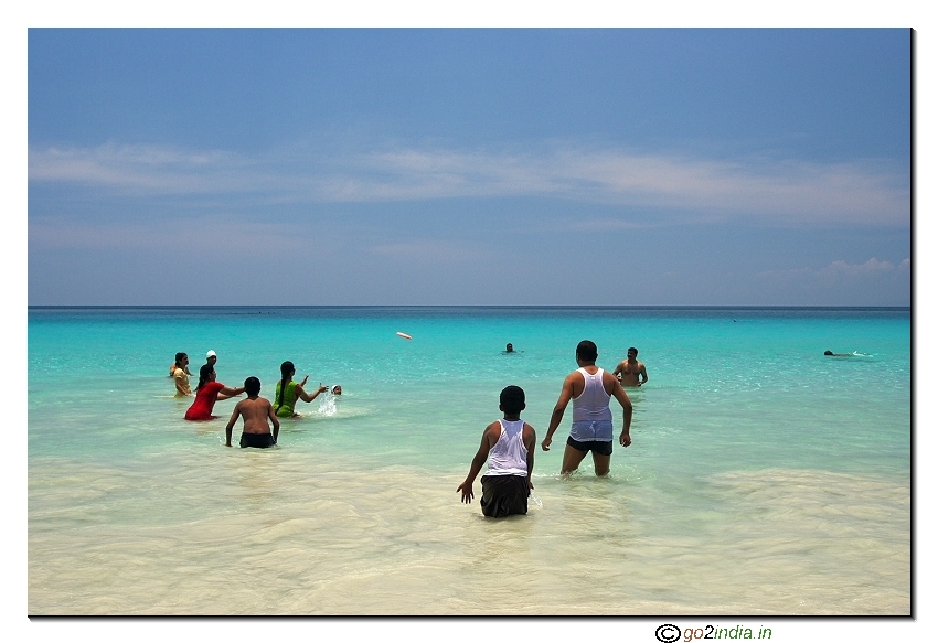 Havelock island at Andaman