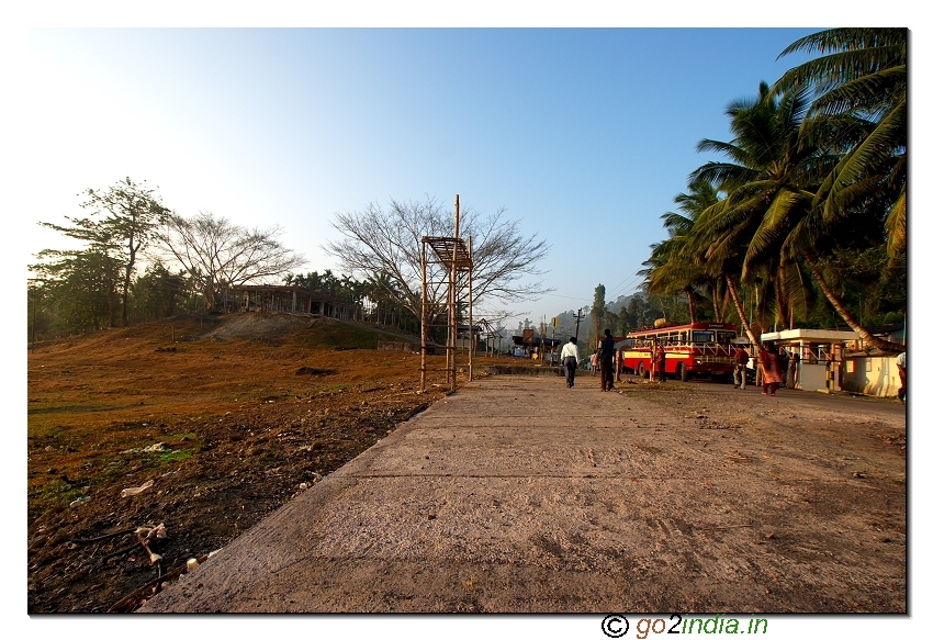 Forest check post before reaching Baratang mid point in Andaman