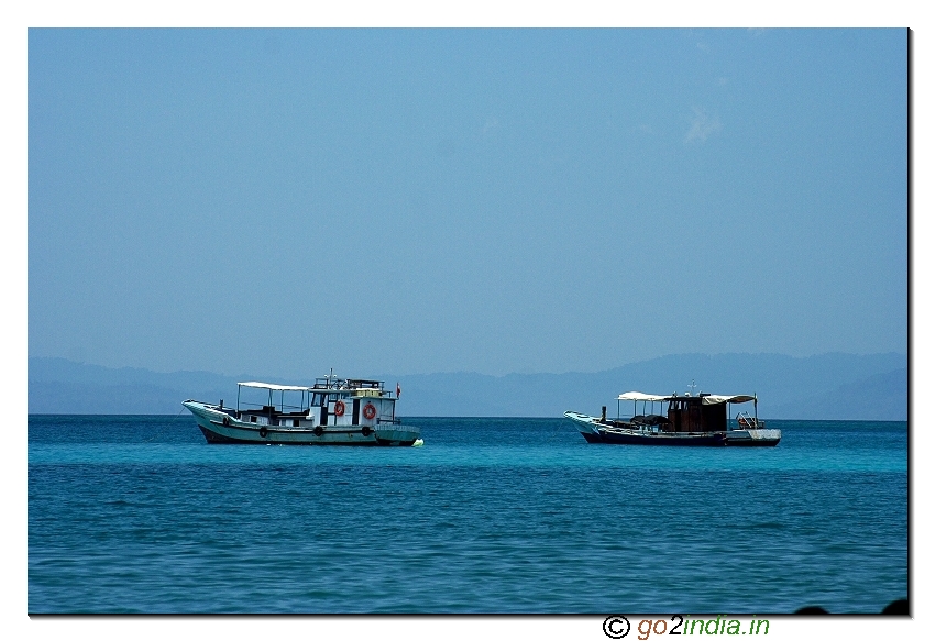 Beach view at Havelock island of Andaman