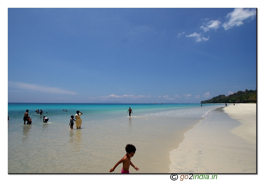 Havelock beach view in Andaman