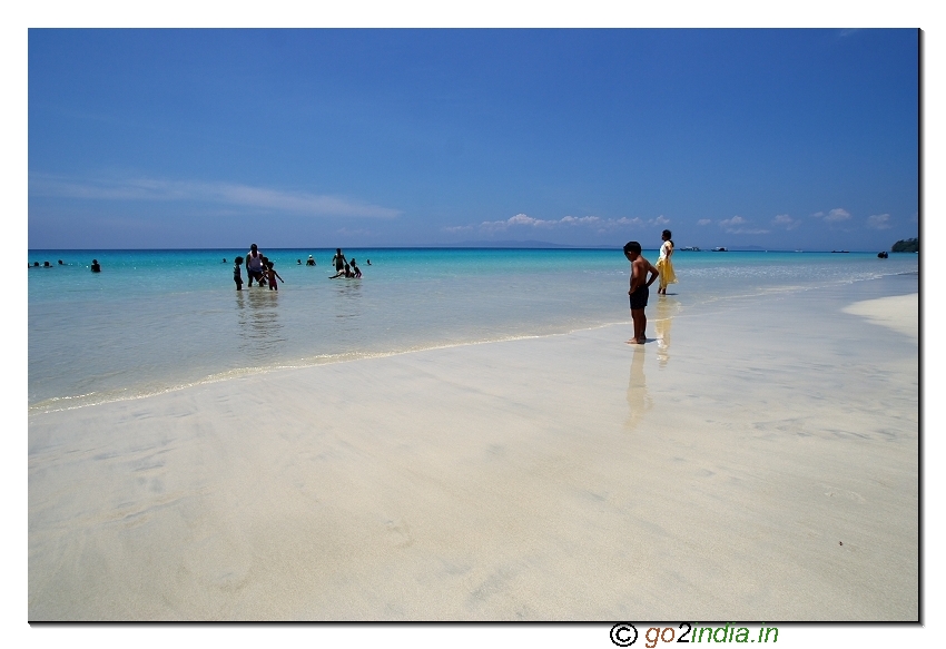 Havelock beach view in Andaman