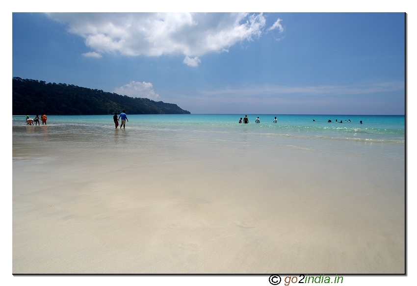 Havelock beach view in Andaman