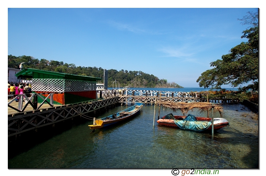 Wandoor beach to proceed towards Jolly buoy