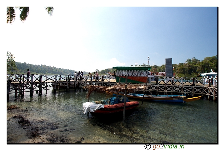 Wandoor beach to proceed towards Jolly buoy