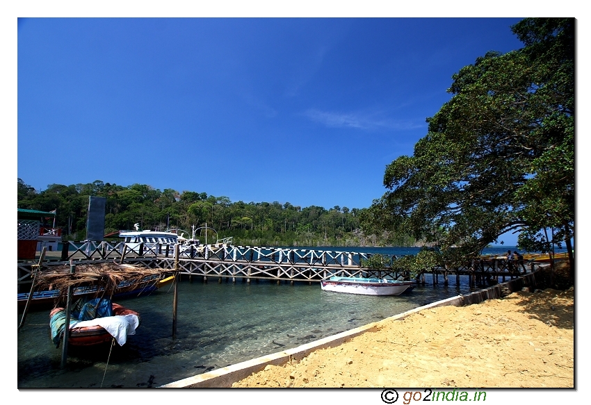 Wandoor beach to proceed towards Jolly buoy