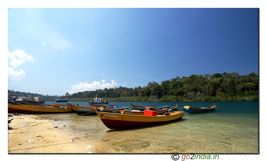 Wandoor beach to proceed towards Jolly buoy