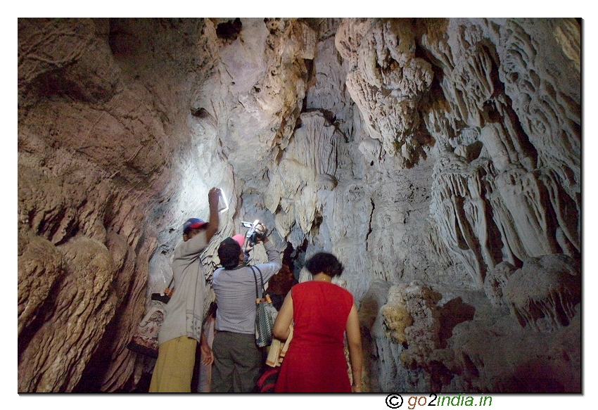 Limestone cave in Andaman at Baratang
