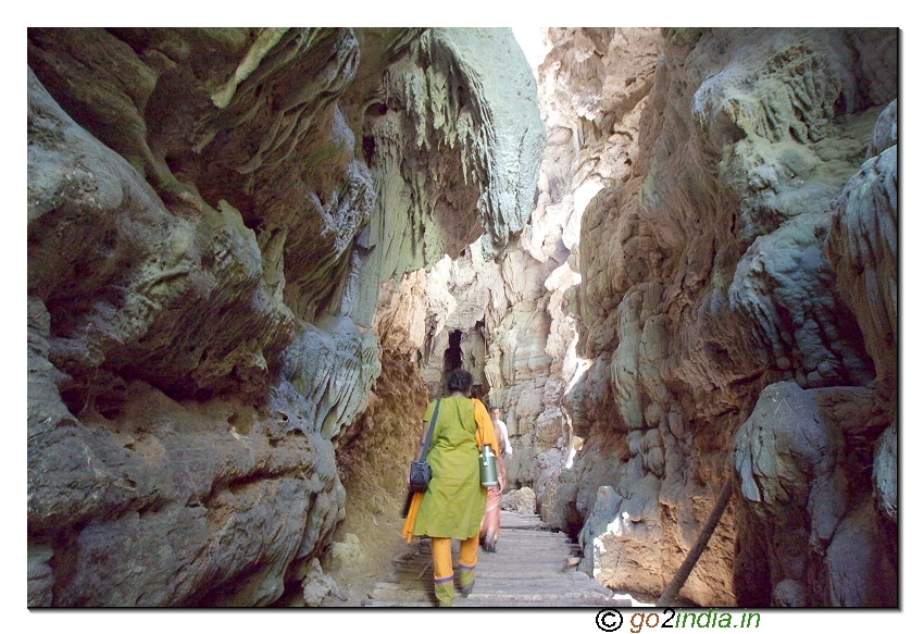 Limestone cave in Andaman at Baratang