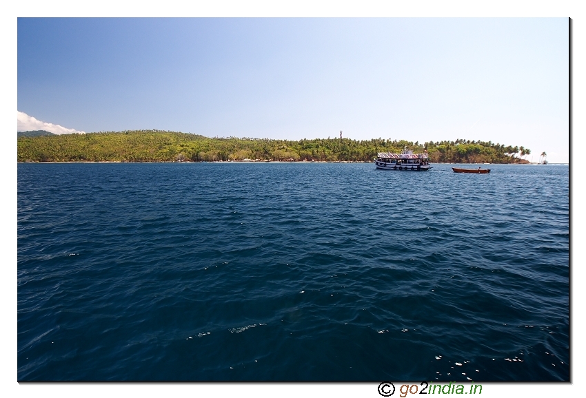 On the way to North bay from Portblair of Andaman