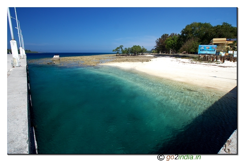 Shipping point at Havelock island