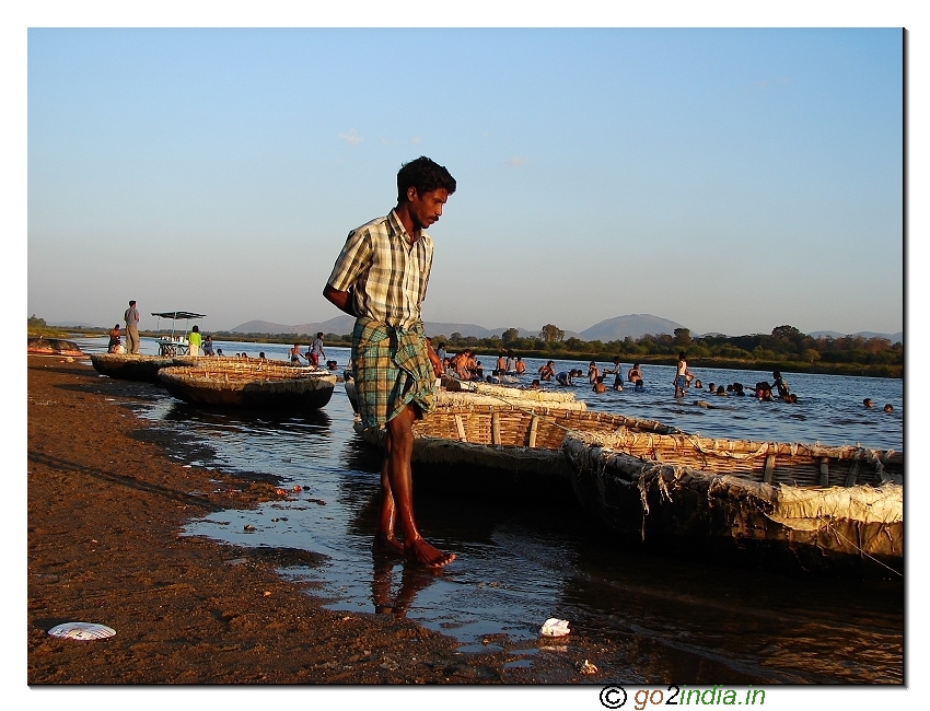 Banks of river Kaveri near Talakkad