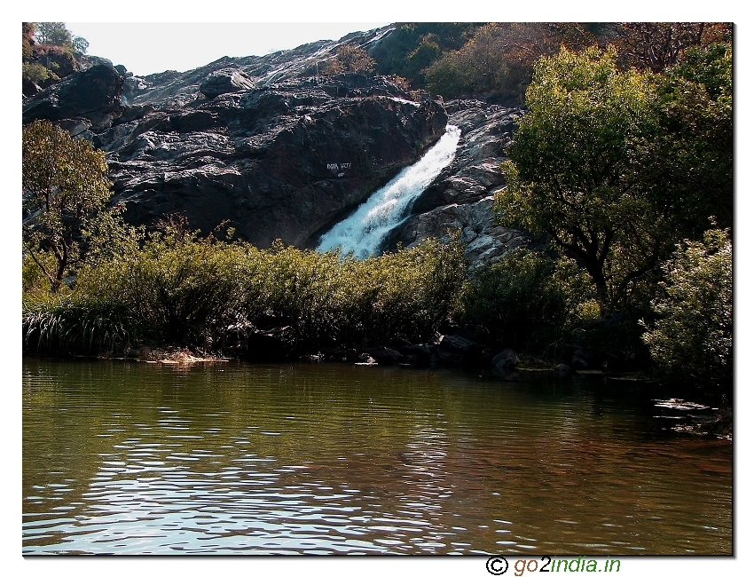 Bottom point of Gaganachukki and Bharachukki falls - near Mysore
