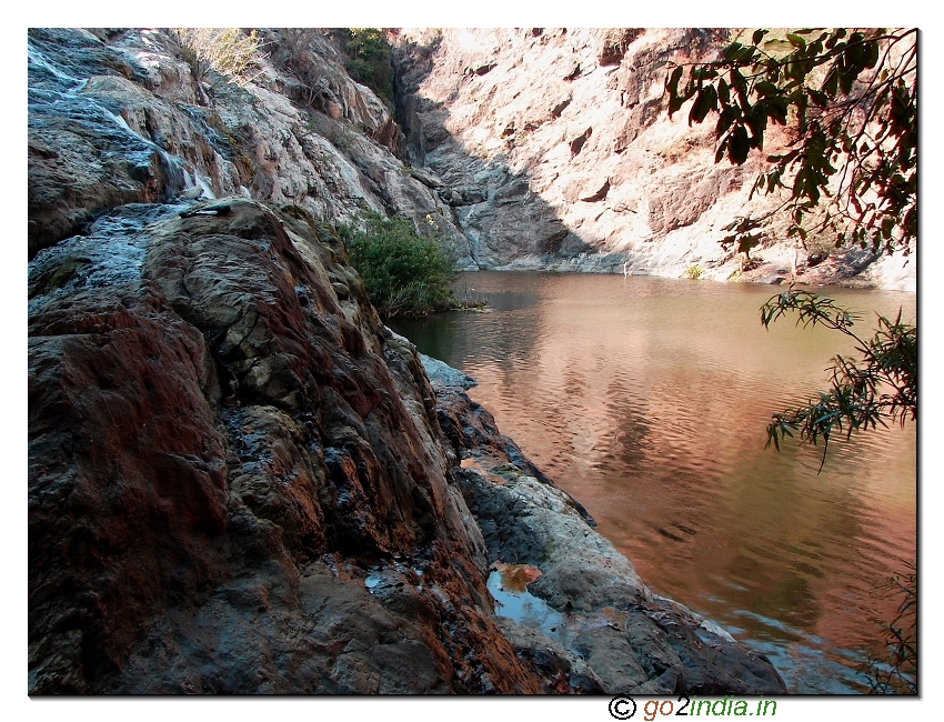 Bottom point of Gaganachukki and Bharachukki falls - near Mysore
